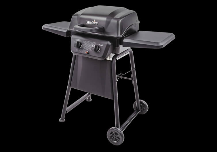 Char-Broil Classic 2-Burner Liquid Propane Gas Grill Review Closed