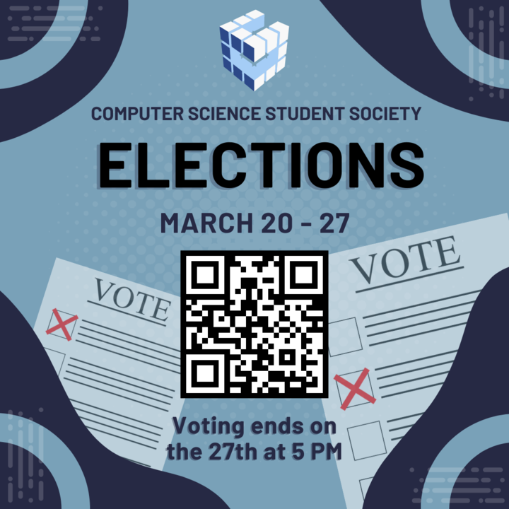 CSSS 2023 Elections poster