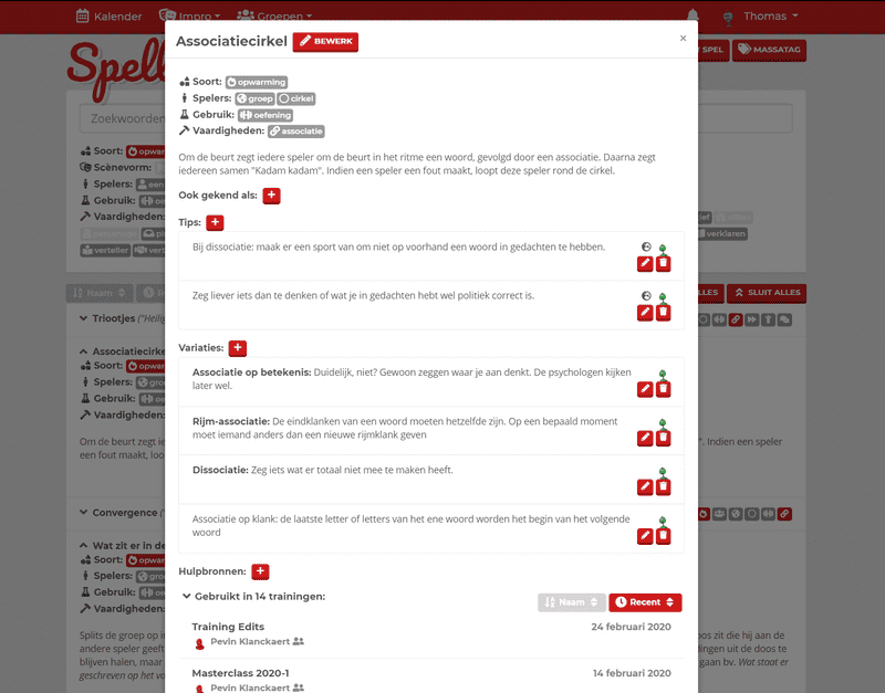 An example of a game explanation An example of a game explanation