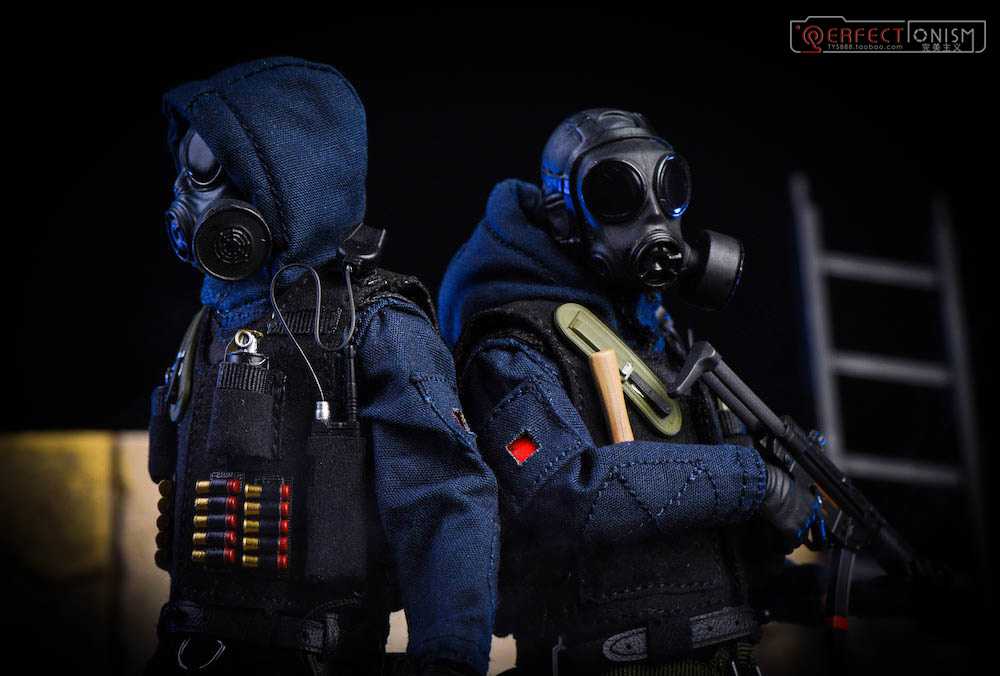 British Special Forces Pocket Elite Series SAS CRW 1/12 Figures