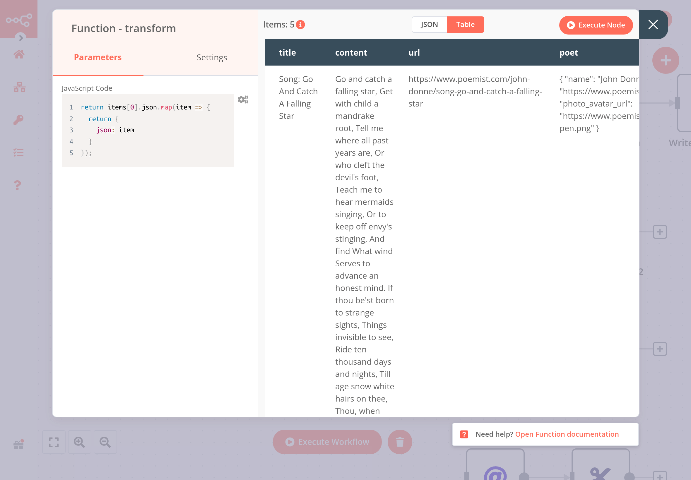 Understanding The Data Structure - N8n Documentation