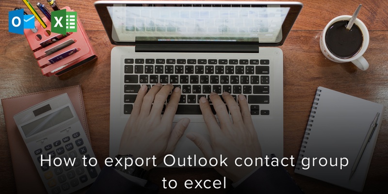 how to create group in outlook using excel