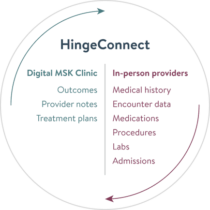 HingeConnect infographic