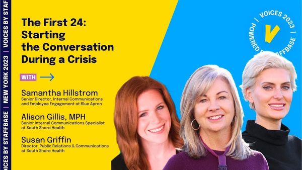 The First 24: Starting the Conversation During a Crisis