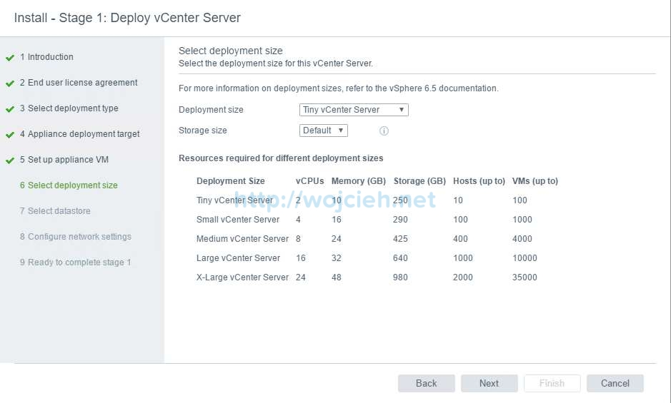 vCenter Server Appliance 6.5 with External Platform Services Controller - 25