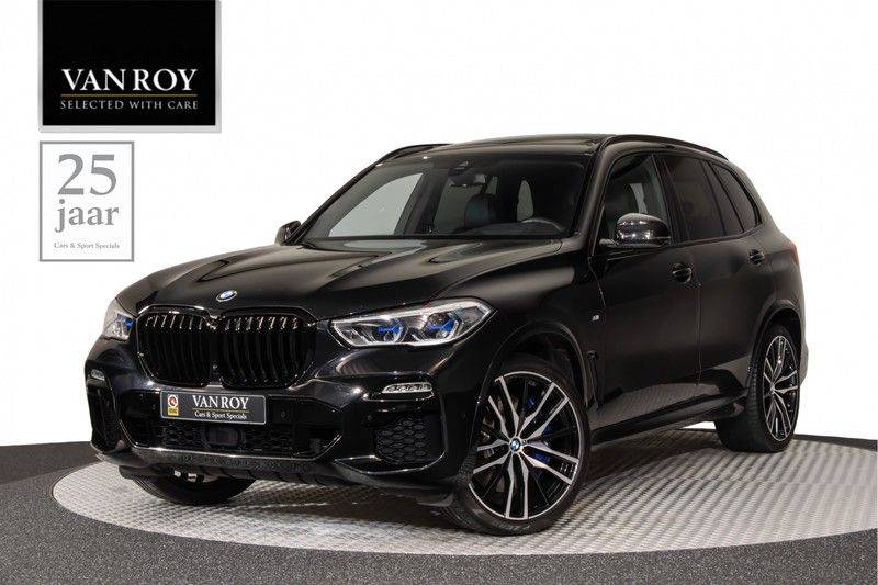 BMW X5 M40i xDrive 340pk Panoramadak VirtualCockpit ShadowLine Sportleder+Memory Head-Up HarmanKardon Luchtvering Laserlicht AmbientLight Keyless Sportuitlaat 22” 360Camera ParkAssist Pdc afbeelding 1