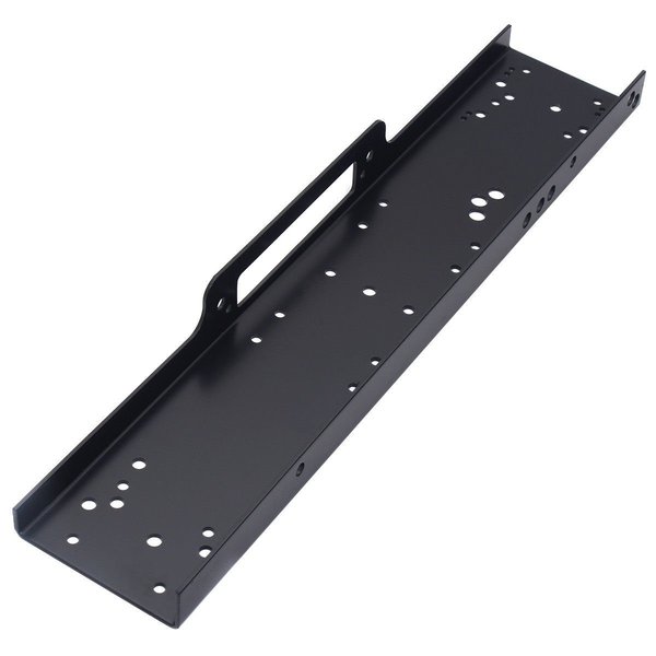 wide winch mounting plate
