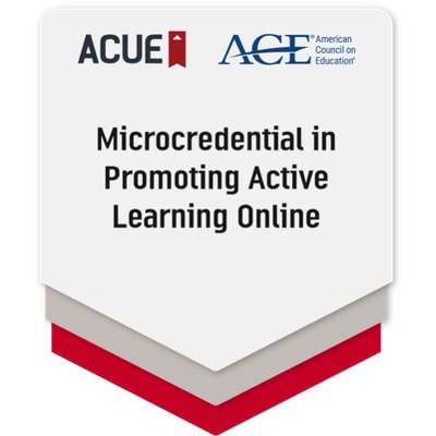 Microcredential in Promoting Active Learning Online