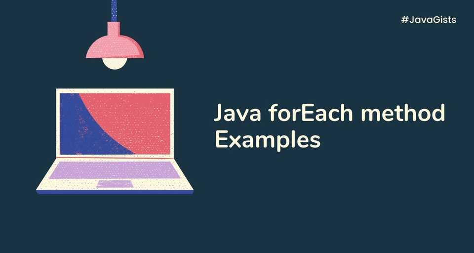 Java forEach method examples