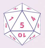 D20 Dice Roll Simu - Roll A D20 Die Virtually Online