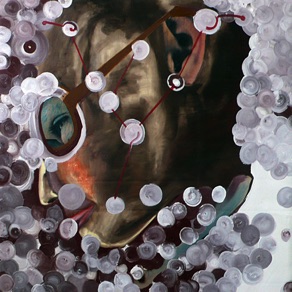 Alvar Reisner, Estonia. ”Space-Bubble- Trouble” 2007. Canvas, oil, acrylic, 100x100cm Alvar Reisner, Estonia. ”Space-Bubble- Trouble” 2007. Canvas, oil, acrylic, 100x100cm