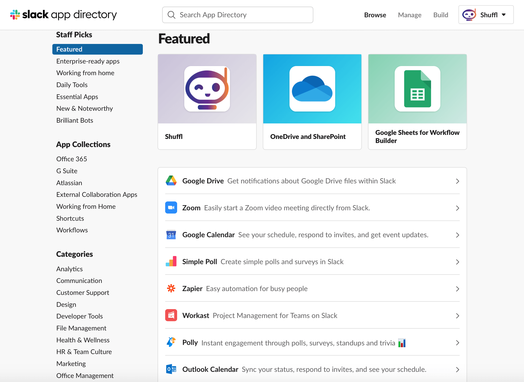 Google Drive  Slack App Directory