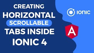 Creating Horizontal Scrollable Tabs Inside Ionic 4