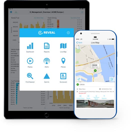 Devices fleet tracking app uk