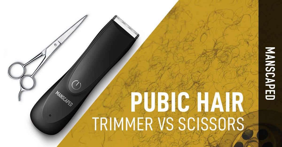Pubic Hair Trimmer vs Scissors