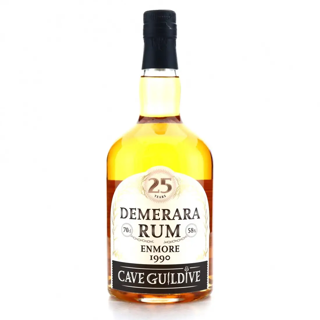 Image of the front of the bottle of the rum Demerara Rum MEV