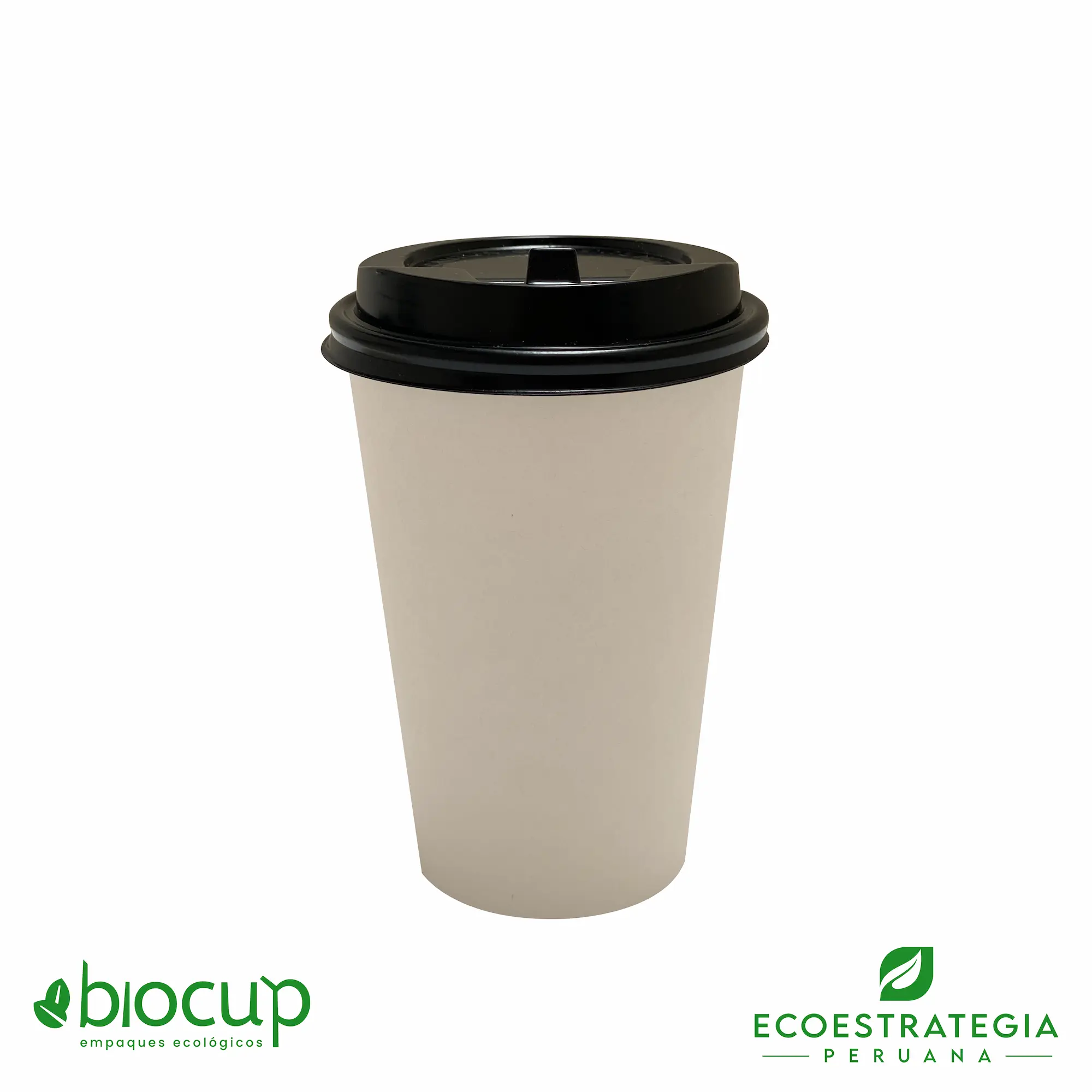 Este vaso de 14 oz es un producto de materiales biodegradables y compostables, hecho a base de fibra de bambú. Cotiza tus vasos para bebidas frias o calientes