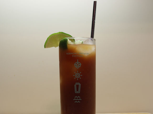 A Classic Bloody Mary cocktail