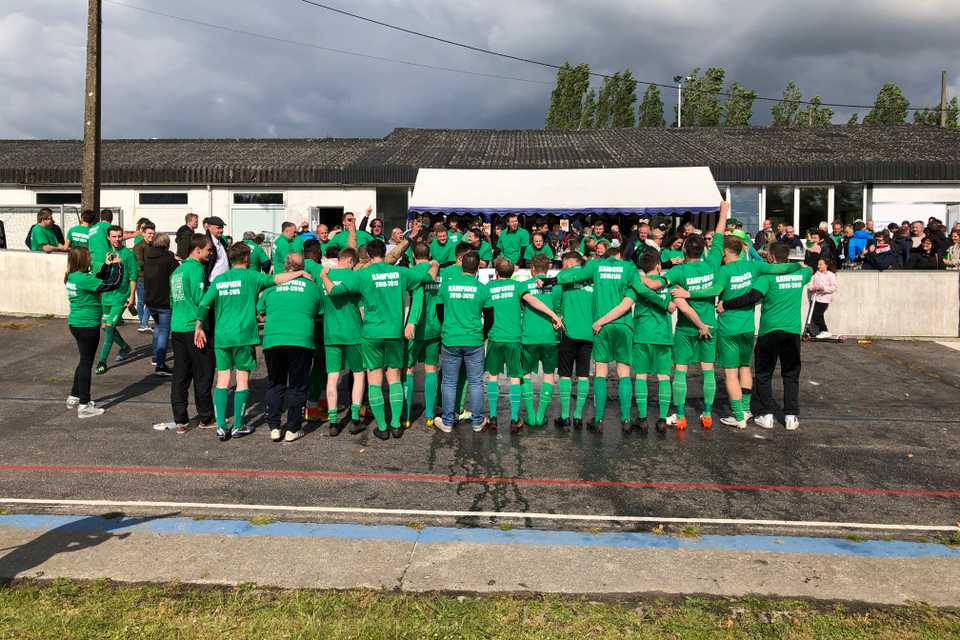 KCVV Ultra's op kampioenenmatch
