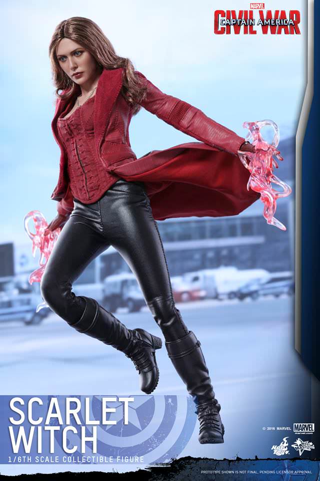 Hot Toys Captain America: Civil War MMS370 Scarlet Witch 1/6th Scale Collectible Figure Hot Toys Captain America: Civil War MMS370 Scarlet Witch 1/6th Scale Collectible Figure