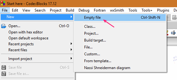 Membuat program C di Codeblocks