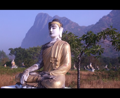 Burma Morning Buddhas 11