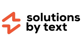Solutions by text logo