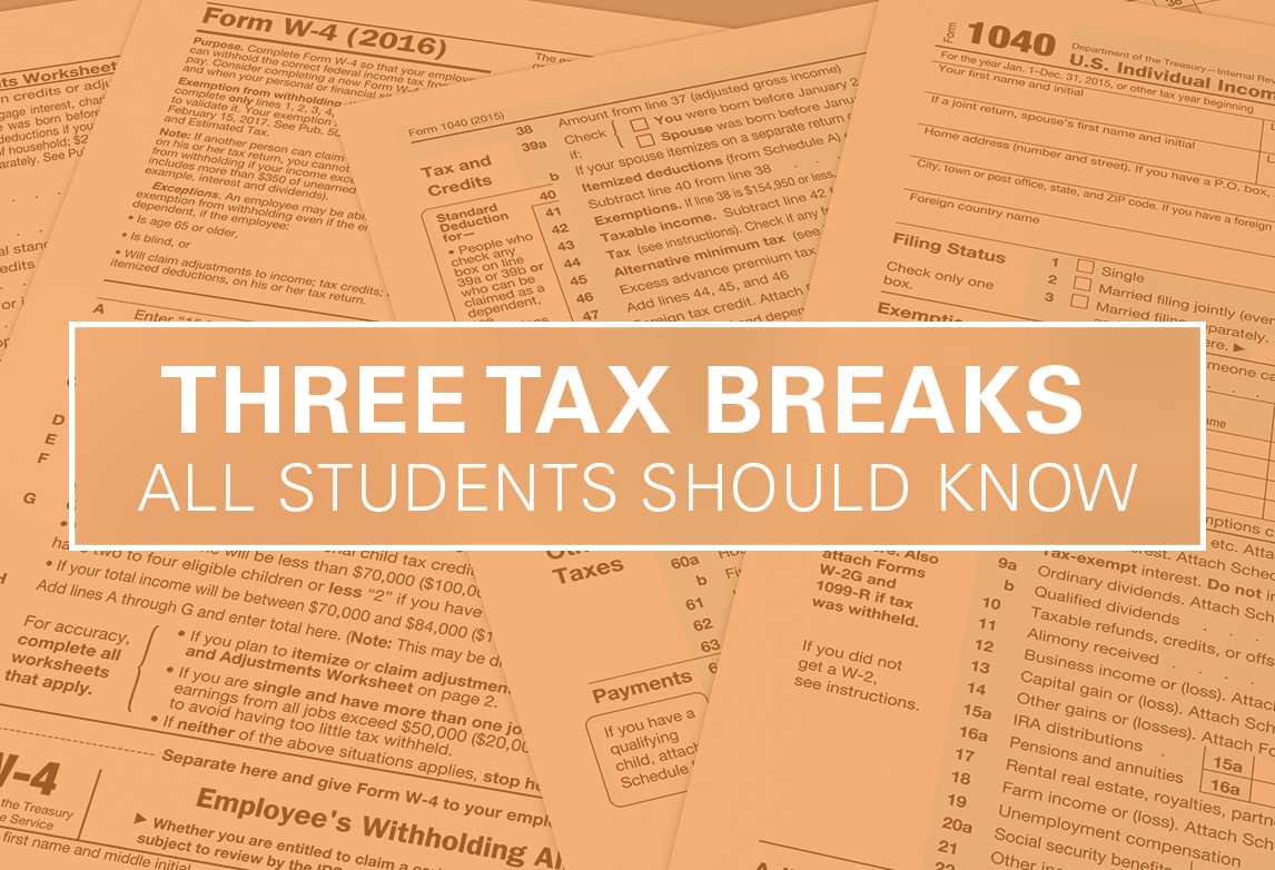 3 Tax Breaks All Students Should Know Ultimate Medical Academy