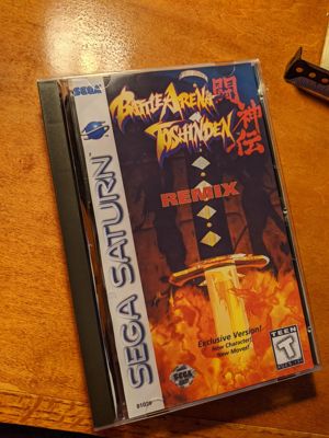 Replacement Cases and Art for Sega Saturn Games