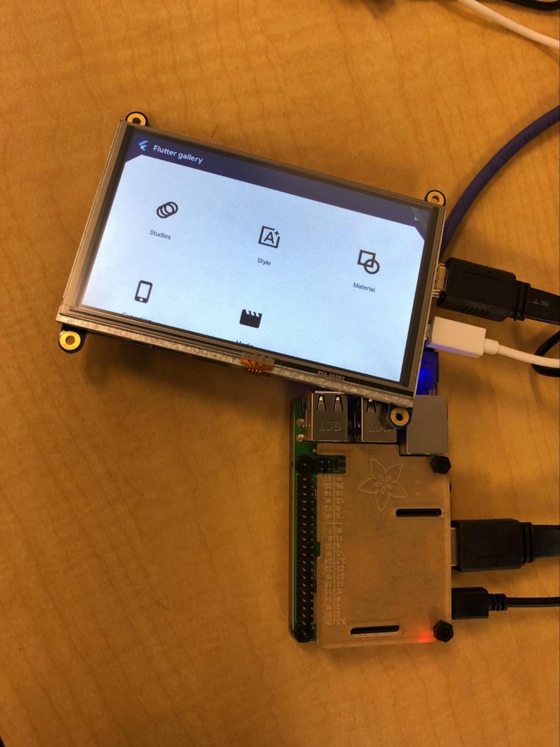 Aplikasi Respberry Pi dengan Flutter