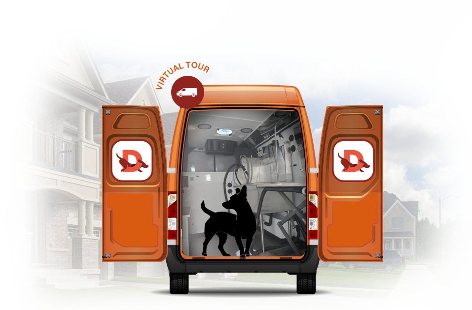 mobile dog grooming truck doggystyle