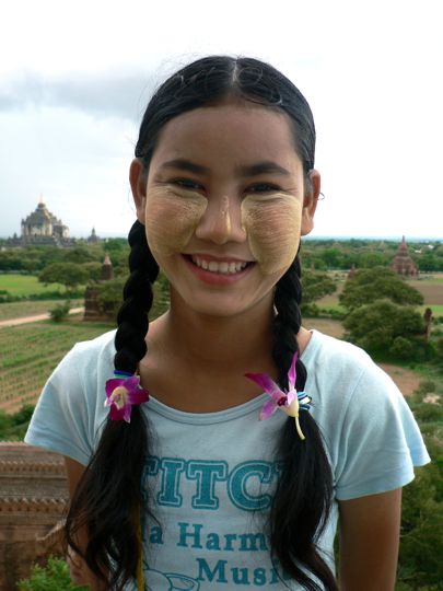 Burma Girl, Bagan, Burma, September 2009.