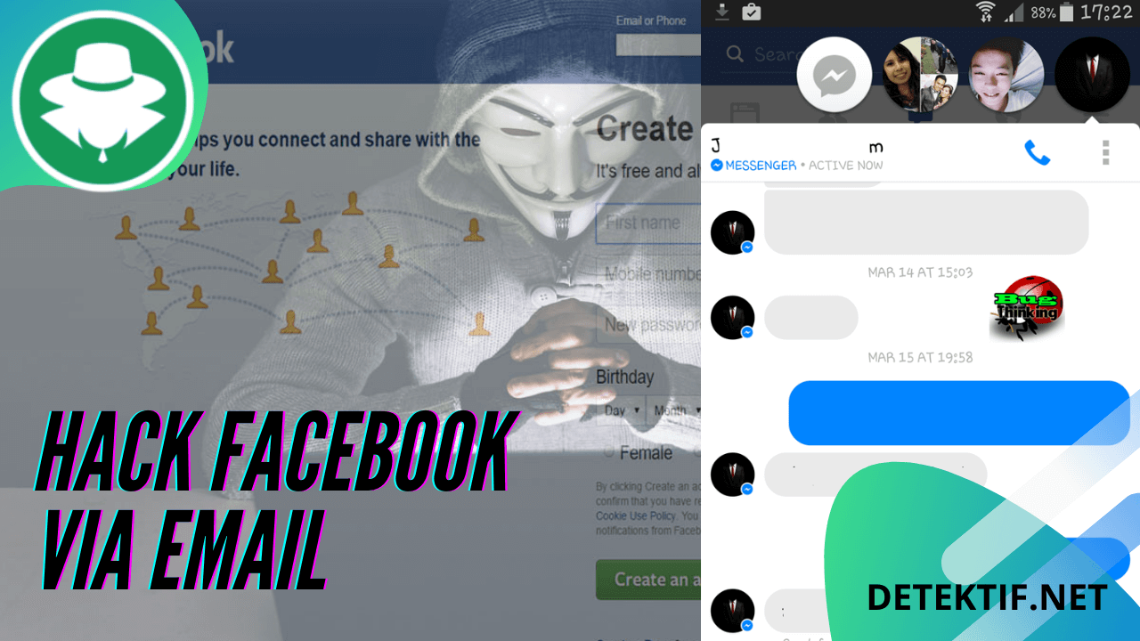 Cara hack Akun Facebook Lupa Password & Email