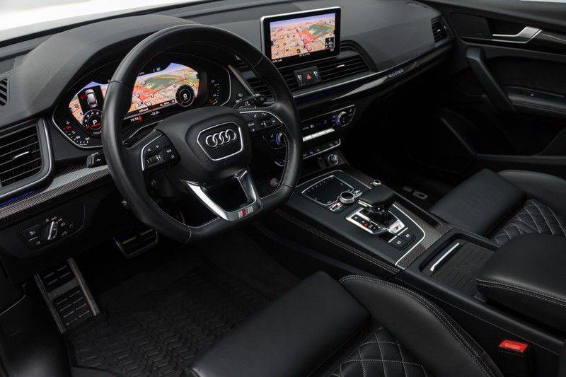 Audi SQ5 3.0 TFSI 354pk Quattro Black Edition Panoramadak Luchtvering Valconaleder+Memory Carbon Matrix-Dynamisch Keyless Navi-High ACC DriveSelect  21"Performance 360Camera Pdc afbeelding 18