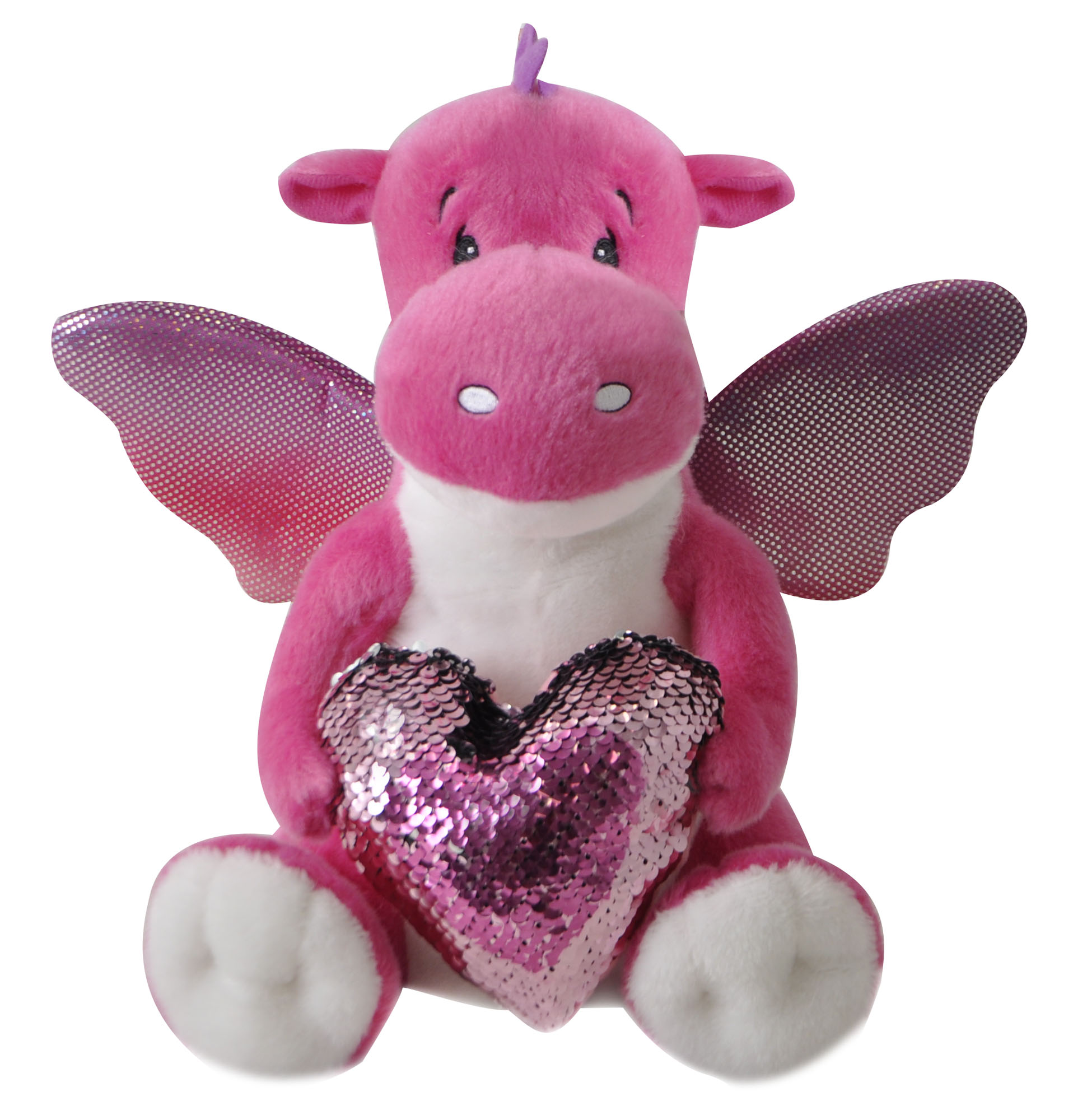 The Petting Zoo: 10" Pink Val Dragon "Hot For You"