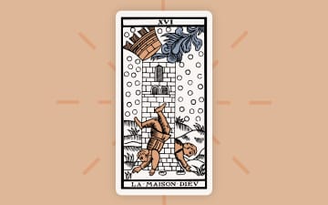 The Tower Card Meaning - Major Arcana - Ancient Alchemy Tarot - image