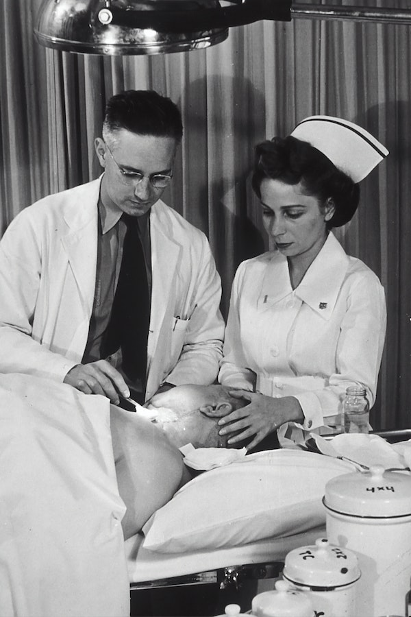 enfermera vintage