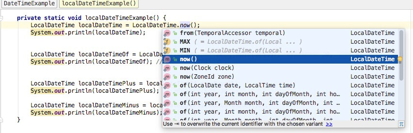 Java 8 Date Time