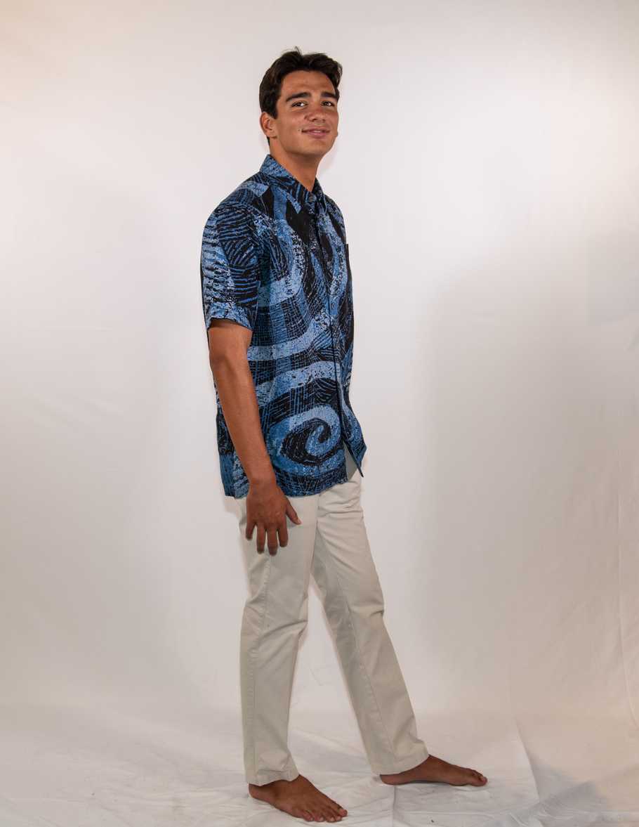 Arenui, Button-Down Aloha Shirt