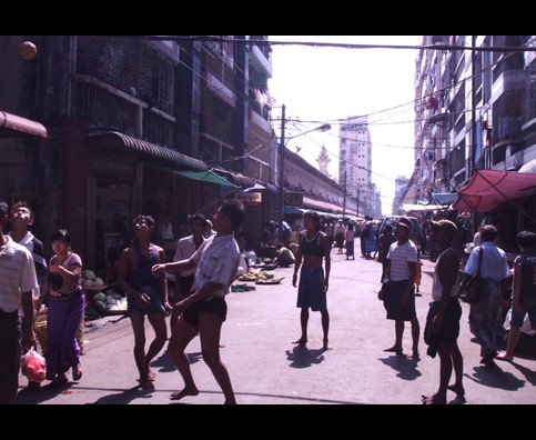 Burma Yangon Streets 11