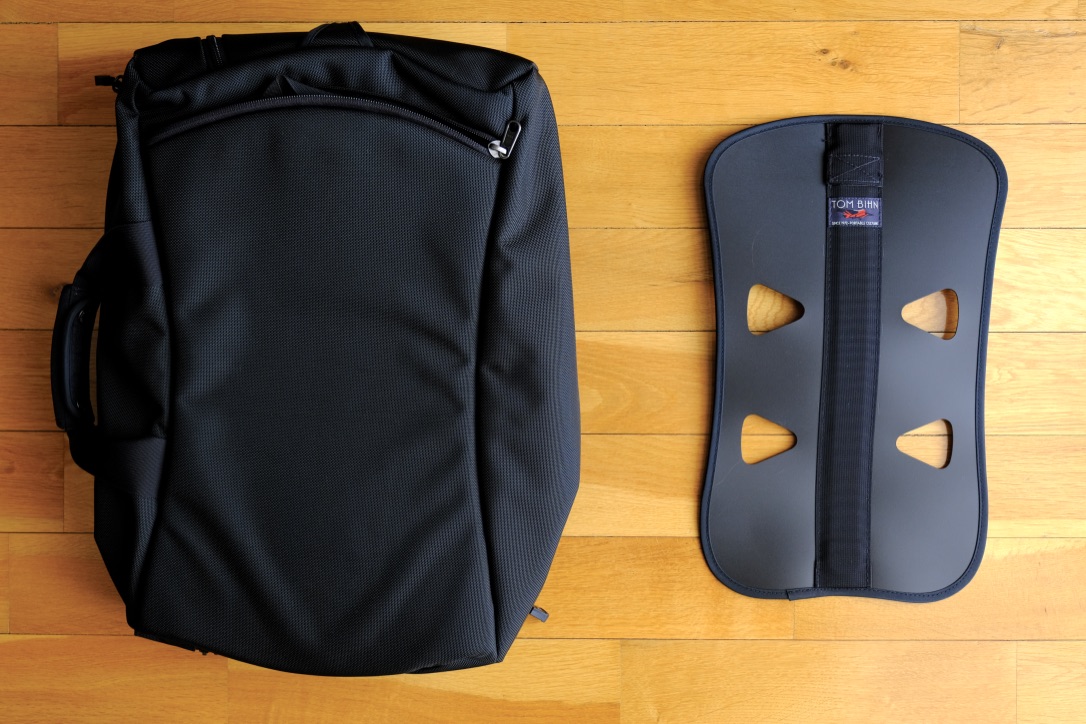 The Aeronaut 30 can be carried with an optional internal frame sheet
