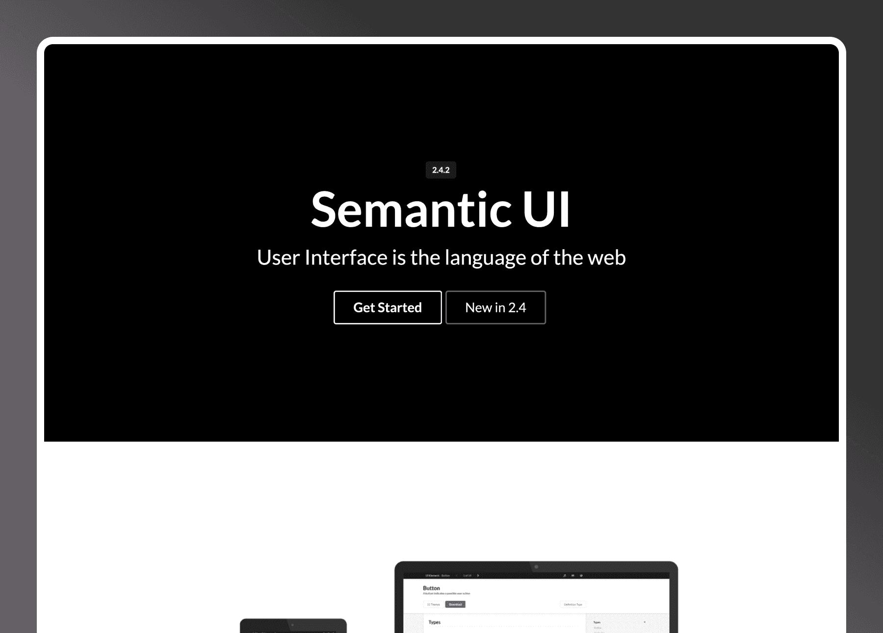 Semantic UI Docs Gatsby- cover