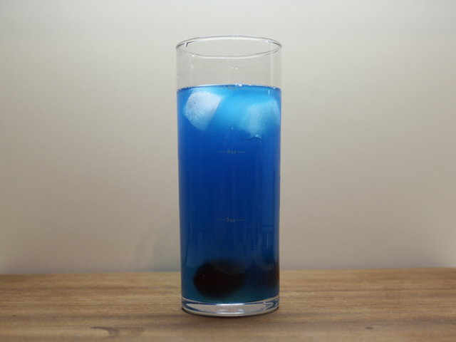 Blue Kamikaze Cocktail