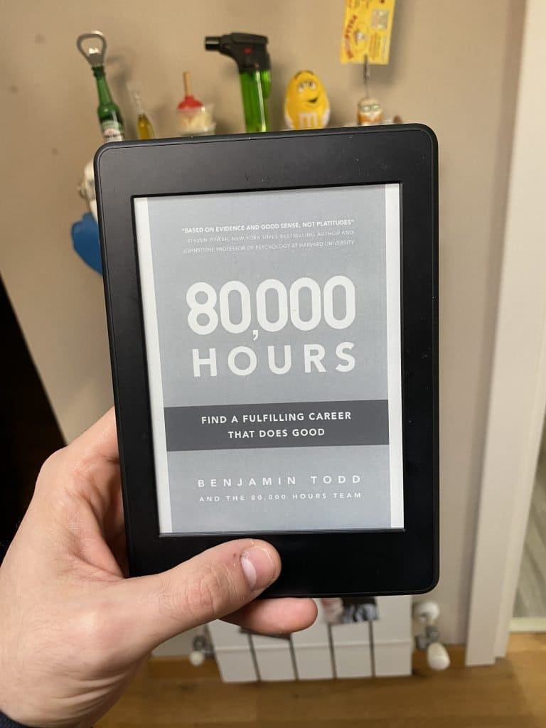 Salvatore Olivieri consiglia il libro 80000 hours