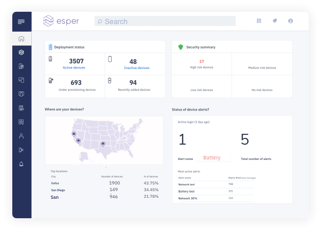 Esper Manage