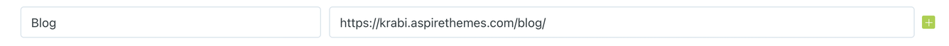 Krabi Ghost Theme Blog Navigation Item