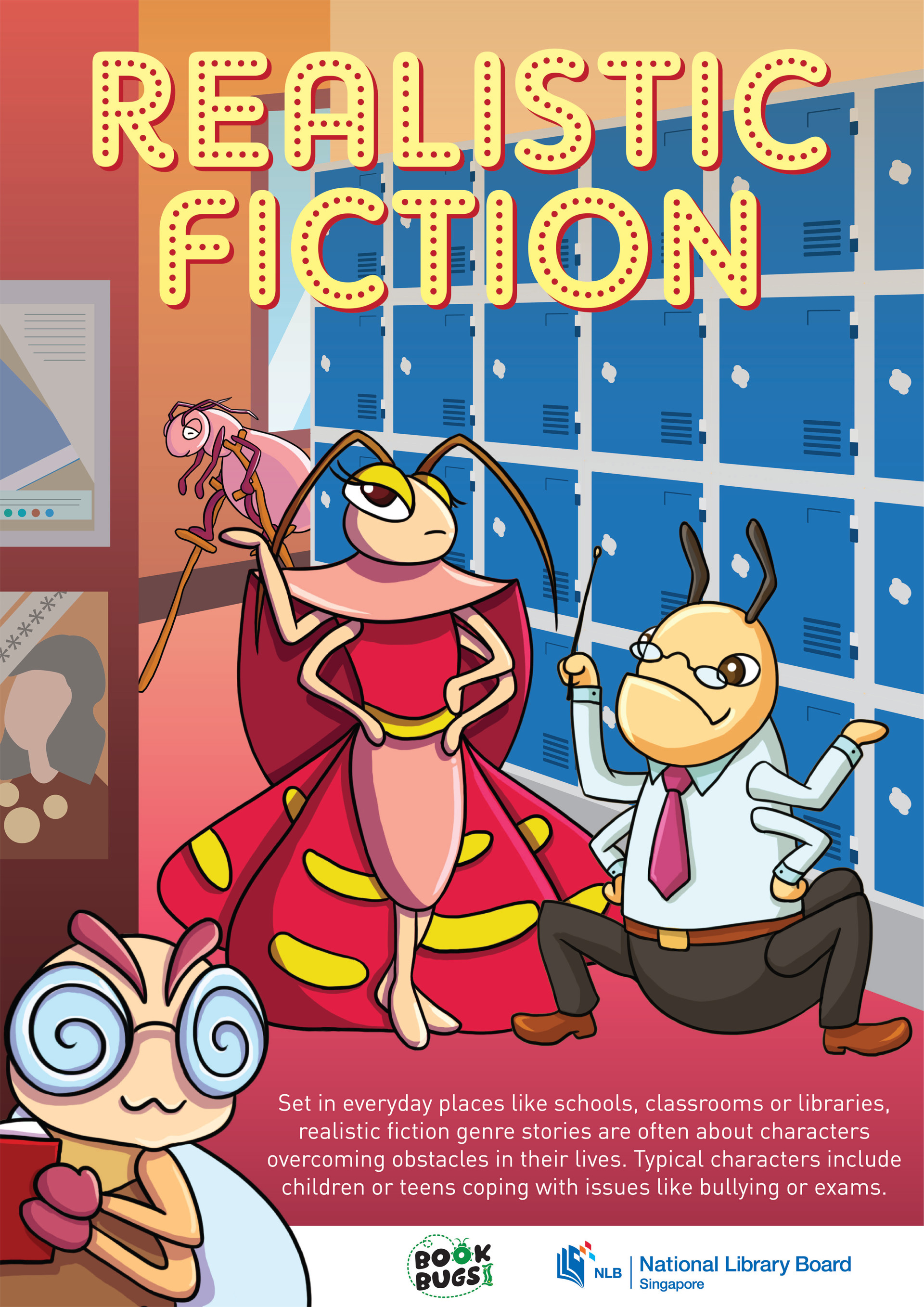 Realistic fiction poster