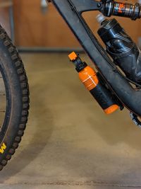 Bear spray mountain bike attachment