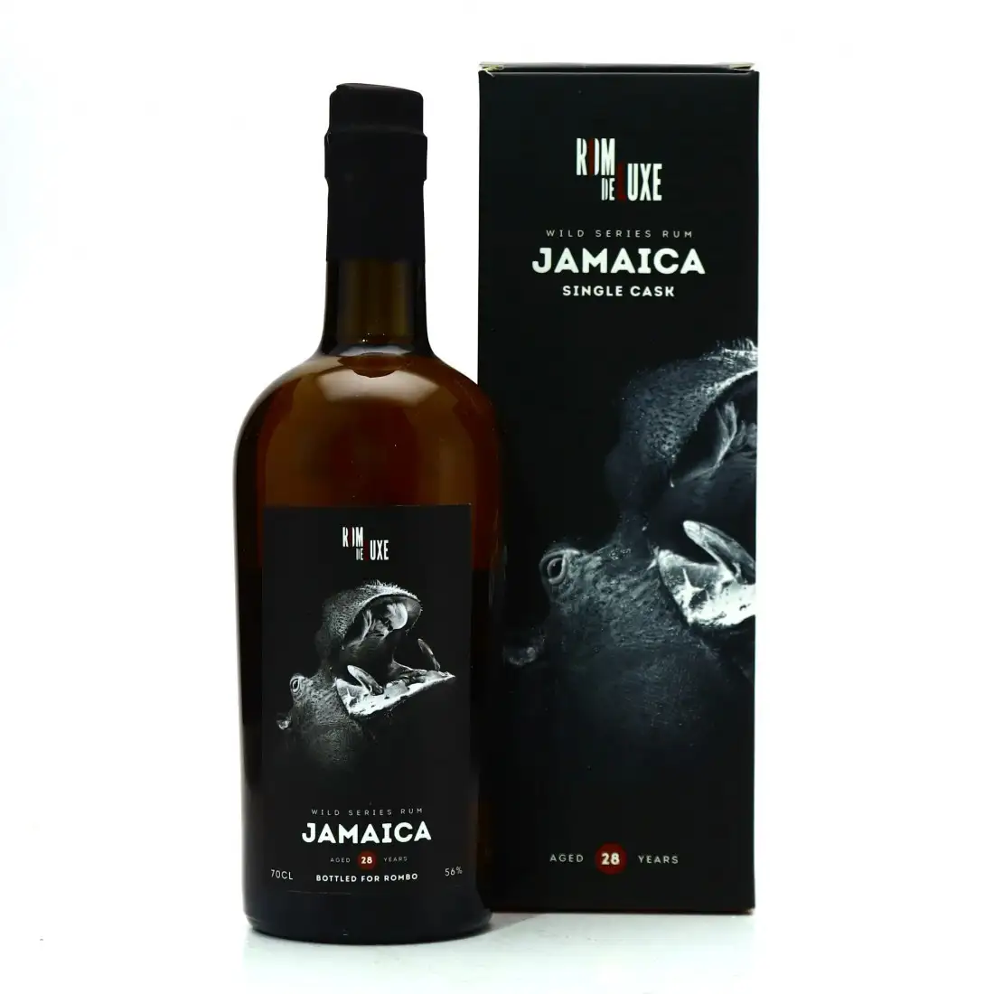 Image of the front of the bottle of the rum Wild Series Rum Jamaica No. 18 (Rombo.dk) JMC