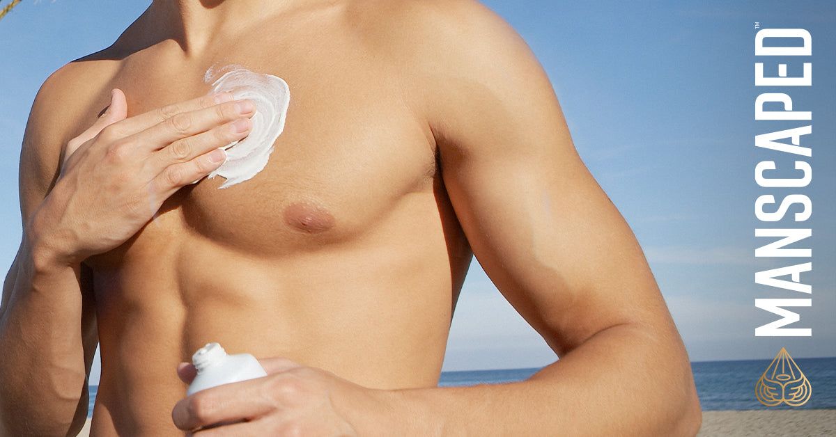 Using shaving cream for sunburn relief